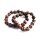 AmiGaz Totenkopf Skull Perlen Biker Armband Set Holz