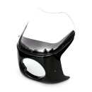 Universal Motorrad Retro Racer Scheinwerfer Verkleidung Maske für 7" Scheinwerfer
