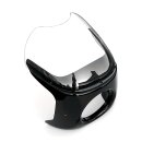 Universal Motorrad Retro Racer Scheinwerfer Verkleidung Maske für 7" Scheinwerfer