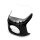 Universal Motorrad Retro Racer Scheinwerfer Verkleidung Maske für 7" Scheinwerfer