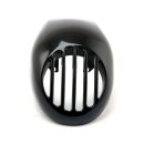 Upper headlamp fly fairing. With integrated headlamp grill