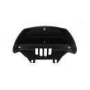 Upper headlamp fly fairing. With integrated headlamp grill