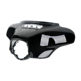 Scheinwerfer Verkleidung außen Outer Batwing fairing für Harley Touring Street 14-24