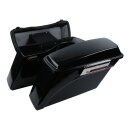 Harley FL Touring Standard saddlebag set. Black 94-13