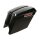 Stretch Koffer Satteltaschen Set schwarz glänzend für Harley Touring Bagger 14-23
