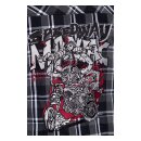King Kerosin Chopper Monster checkered shirt black/grey/whit