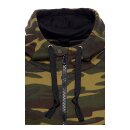 King Kerosin Overload zip hoodie camouflage