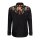 King Kerosin Rodeo Flowers shirt black