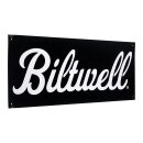 Biltwell Script Shop banner black/white