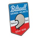 Biltwell Gringo shop sign red/white