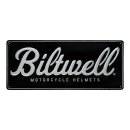 Biltwell Script shop sign black/aluminum