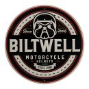 Biltwell Bulldog shop sign black/grey/garnet