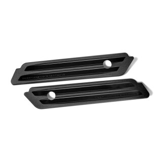 PM saddlebag latch covers Drive, Black Ops