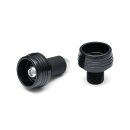 Kuryakyn, Lodestar front axle sliders, black