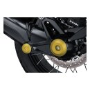 Kuryakyn, Lodestar rear axle sliders, gold