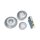 Kuryakyn, Lodestar rear axle sliders, silver