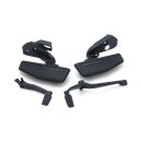 Kuryakyn, Omni floorboard, brake & shift peg kit. Black
