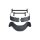 Kuryakyn, trunk relocation kit. Black