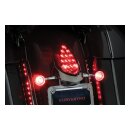 Kuryakyn, custom rear turn signal&license plate mount chrome