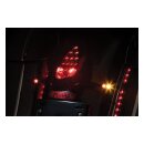 Kuryakyn, custom rear turn signal&license plate mount black