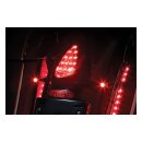 Kuryakyn, custom rear turn signal&license plate mount black