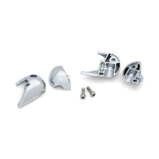 Kuryakyn, rear Atto turn signal adapters, chrome