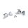 Kuryakyn, rear Atto turn signal adapters, chrome