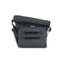 Kuryakyn Hoodrat Universal Solo Satteltasche schwarz für Harley Softail 87-24