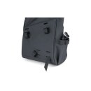 Kuryakyn Hoodrat Universal Solo Satteltasche schwarz für Harley Softail 87-24