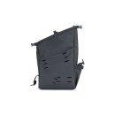 Kuryakyn Hoodrat Universal Solo Satteltasche schwarz für Harley Softail 87-24