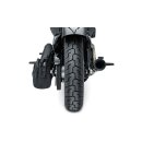 Kuryakyn Hoodrat Universal Solo Satteltasche schwarz für Harley Softail 87-24