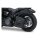 Kuryakyn Hoodrat Universal Solo Satteltasche schwarz für Harley Softail 87-24