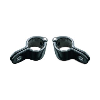 Kuryakyn, Magnum Quick clamps, 1", gloss black