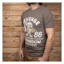 Holy Freedom Revenge T-shirt olive green