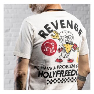Holy Freedom Revenge T-shirt offwhite