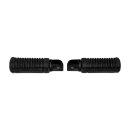 OEM style Softail M8 passenger pegs. Black