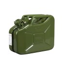 Pressol, metal jerrycan. Olive green, 10 liter