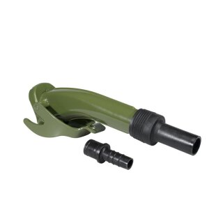 Pressol, discharge spout for metal jerrycans, rigid