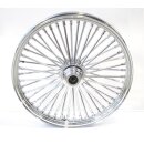 Radial 48 fat spoke front wheel 3.50 x 23 SF chrome