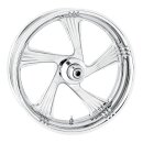 PM front wide tire wheel Element, 5.5x18". Chrome