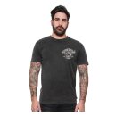 Lucky 13 Bikes and Booze T-shirt washed black