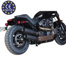S&S Grand National EC Euro 4 Auspuff Slip-On Mufflers Harley für Softail M8