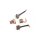 Ricks starter motor brushes - 4 brush Mitsuba