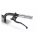 Kustom Tech, FL handlebar grip set. Polished aluminum
