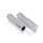 Kustom Tech, FL handlebar grip set. Polished aluminum