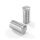 Kustom Tech, FL handlebar grip ends. Ribbed satin aluminum