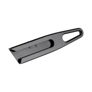 Arlen Ness, bagger kickstand tab extension. Black