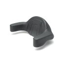 Mustang passenger backrest black