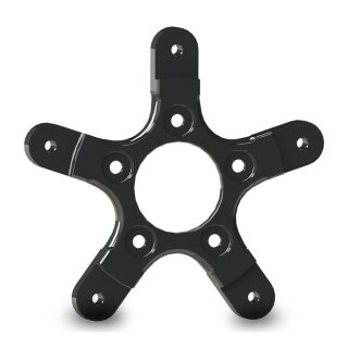 Arlen Ness, Touring brake rotor adapter. Ness wheels. Black