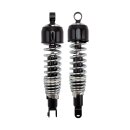 Emgo shock absorbers black/chrome